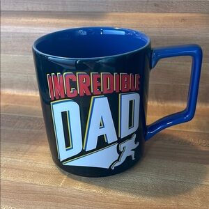 Disney Incredibles Blue and Red Ceramic Coffee Mug